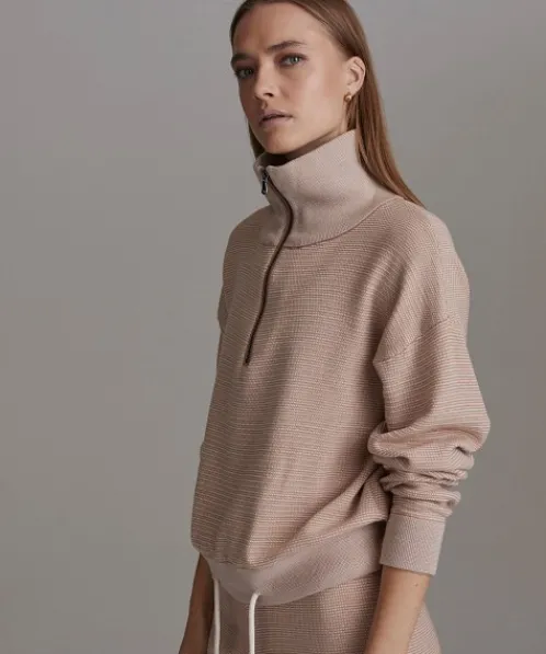 Varley Jackets | Jackets>Buckingham Sweater Praline/Ivory