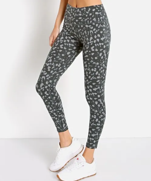 Varley Bottoms>Century Legging Broken Mini Spot