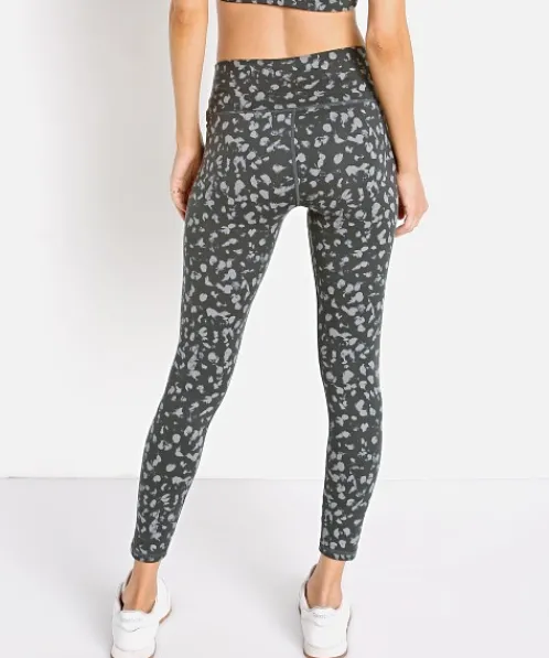 Varley Bottoms>Century Legging Broken Mini Spot