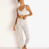 Varley Bottoms>Century Lolux Legging Mosaic Snake