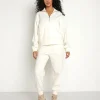 Varley Knits>Cyrus Half Zip Egret