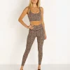 Varley Sports Bras>Edris Sports Bra Classic Leopard