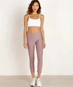 Varley Bottoms>Everett Tight Mauve