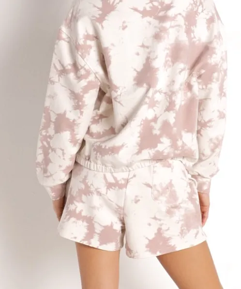 Varley Bottoms | Shorts>Glade Short Taupe Tie Dye