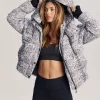 Varley Jackets | Jackets>Highland Puff Jacket Contrast Snake