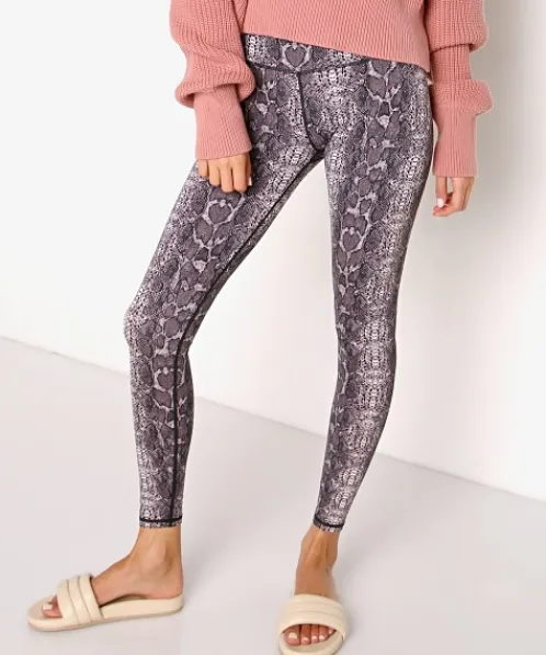 Varley Bottoms>Luna Legging Blush Boa