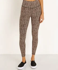 Varley Bottoms>Luna Legging Classic Leopard