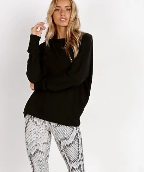 Varley Tops>Revive Kingsmill Sweat Black