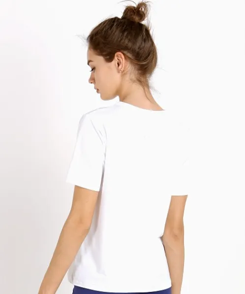 Varley Tops>Sawtelle Top White