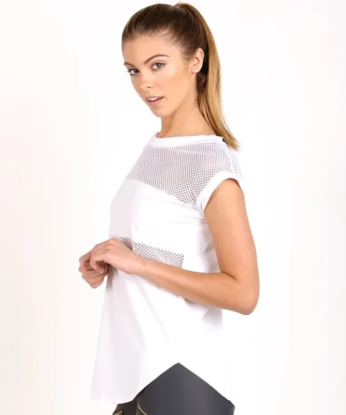 Varley Tops>Strand Vest White