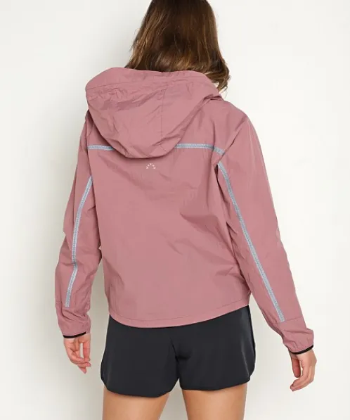 Varley Jackets>Terrace Windbreaker Nostalgia Rose
