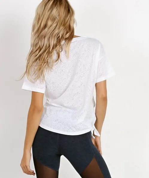 Varley Tops>Yosemite Tee White