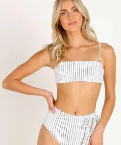 Vitamin A Bikinis>Mila Bikinit Top Bolero Stripe