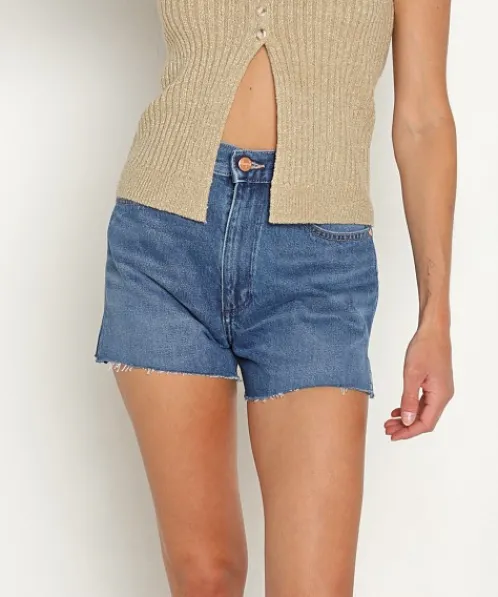 Wrangler Shorts>High Rise Festival Short Ocean Drive