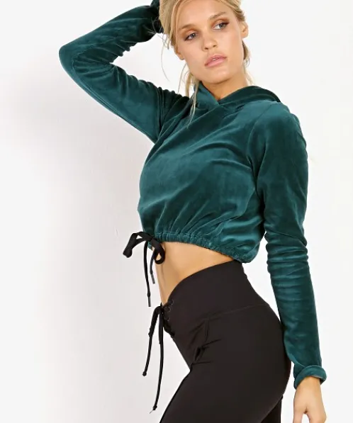 Year of Ours Tops>Try Out Cropped Hoodie