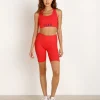 Year of Ours Sports Bras>YEAR Rib Bra Red