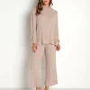 Z Supply Knits>Faith Marled Rib Hoodie Heather Frappe