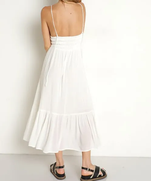 Z Supply Dresses>Jazmin Maxi Dress White