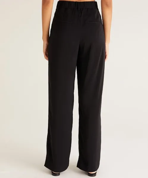 Z Supply Pants>Lucky Twill Pant Black