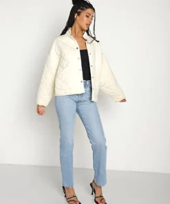 Z Supply Jackets>Maya Quilted Jacket Bone