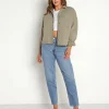 Z Supply Jackets>Maya Quilter Jacket Washed Olive