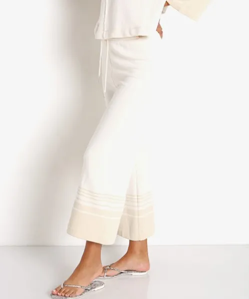 Z Supply Pants>Montauk Loop Terry Pant Sand Dollar