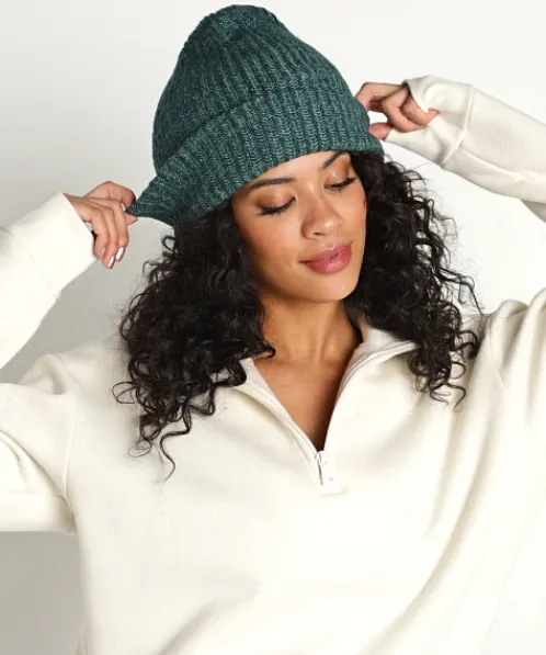 Z Supply Accessories>Ribbed Beanie Deep Sea