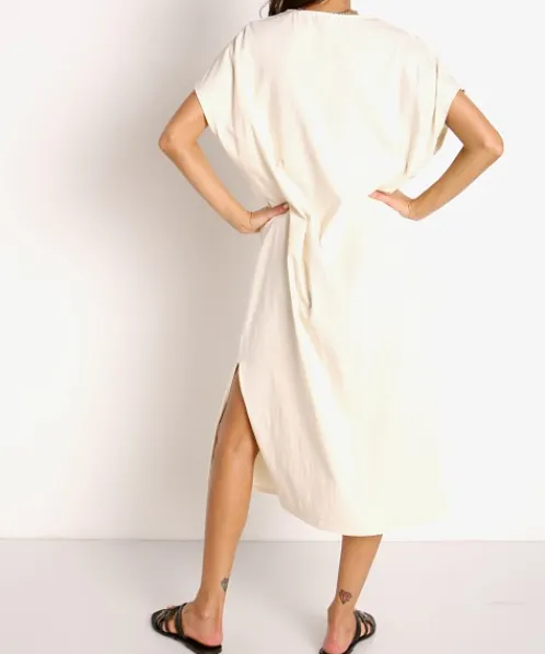 Z Supply Dresses>Sundial Dress Sand Dollar