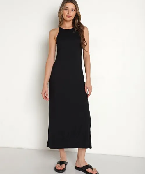 Z Supply Dresses>Viola Midi Dress Black