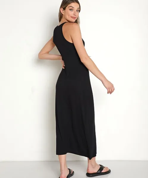Z Supply Dresses>Viola Midi Dress Black