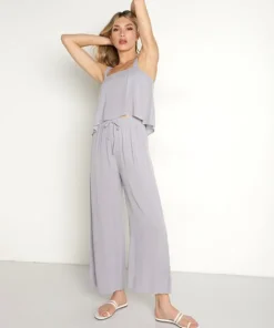 Z Supply Pants>Whitesands Wide Leg Pant Lavender